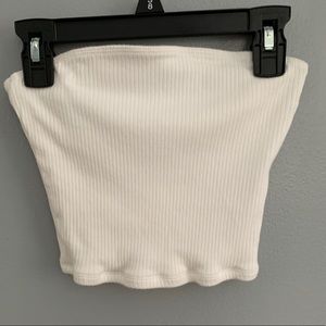 White Hollister Tube Top